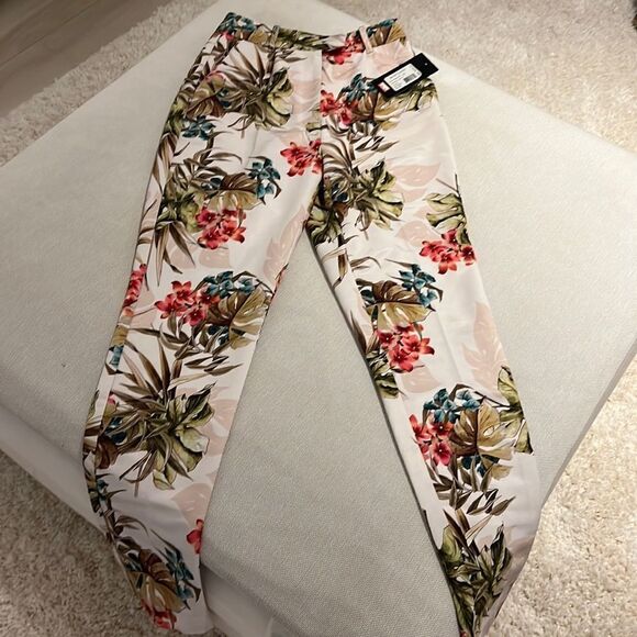 NEW Marciano Tropical Bouquet Pants - Picture 1 of 8